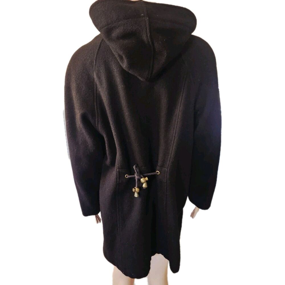 Braetan Women's Black Hooded Coat, Size Small - Picture 5 of 8